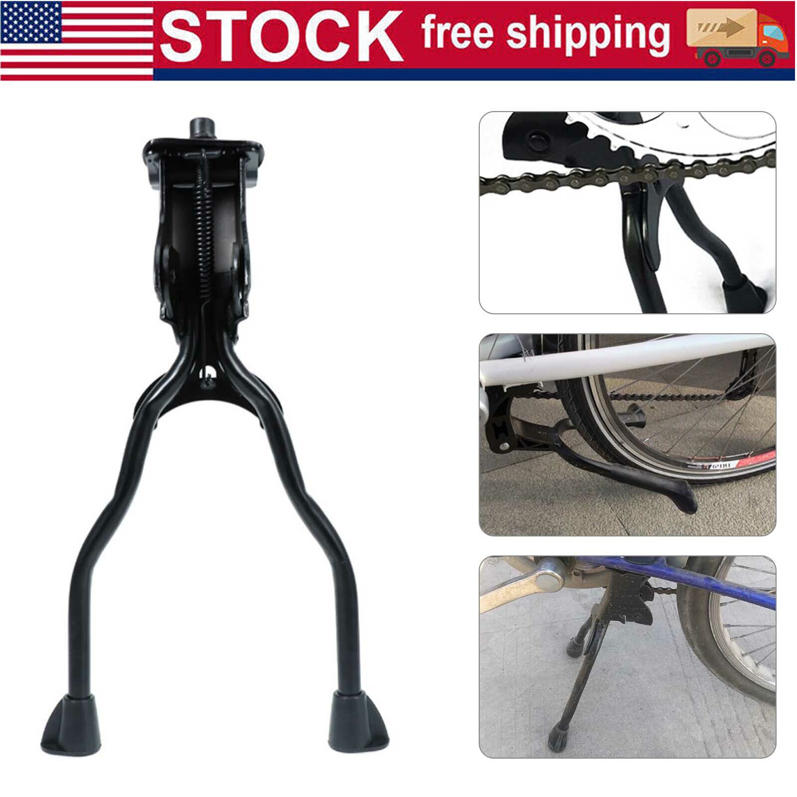 Bike KICK STAND Bicycle UNIVERSAL Mountain MTB Road Adjustable Side for 26″-28″