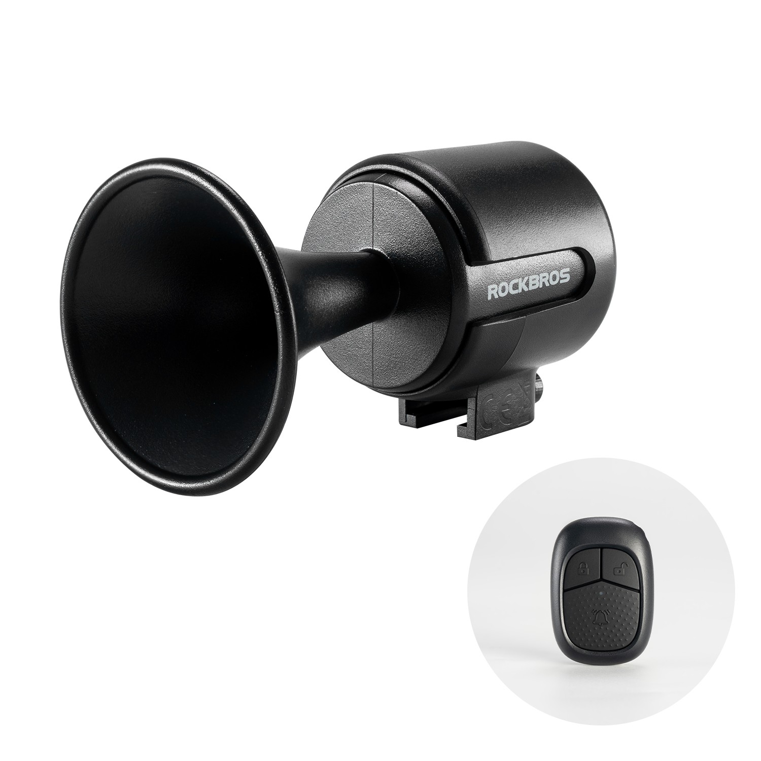 ROCKBROS Smart Remote Horn 120 High DB Waterproof Warning Wireless Electric Bell