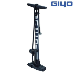 BOMBA DE PISO GIYO ALUMINIO BICO INTELIGENTE 160 PSI GF-57E (MANOMETRO)